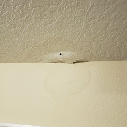 Leaky roof upstairs Leaky roof upstairs