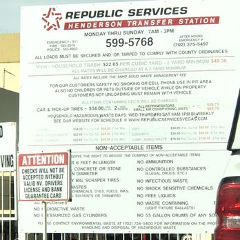 Republic Services - Recycling Center Near Me - Henderson, Nevada