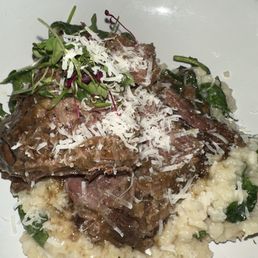 Short rib risotto