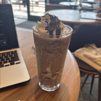 Starbucks - Mocha Cookie Crumble Frappuccino Blended Beverage - Coffee & Tea Near Me - La Jolla, California