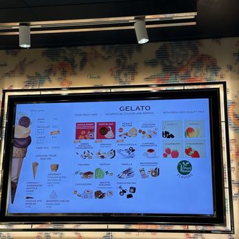 Venchi - Menu - 12/2026 - Gelato Near Me - Glendale, California