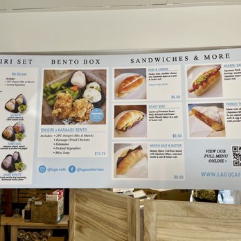 Lagu Cafe - Food menu - Cafes Near Me - Irvine, California Lagu Cafe - Food menu - Cafes Near Me - Irvine, California