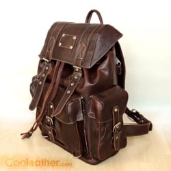 Cooleather.com - Https://cooleather.com/leather-backpacks/23-extra-large-innovative-leather-hiking-backpack-travel-knapsack.html