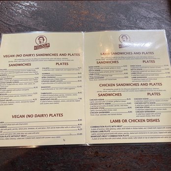 Mamoun's Falafel - Menu - Middle Eastern Near Me - New Haven, Connecticut Mamoun's Falafel - Menu - Middle Eastern Near Me - New Haven, Connecticut