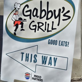 Gabby's Grill - Sandwich board out front - American Near Me - Prescott Valley, Arizona Gabby's Grill - Sandwich board out front - American Near Me - Prescott Valley, Arizona