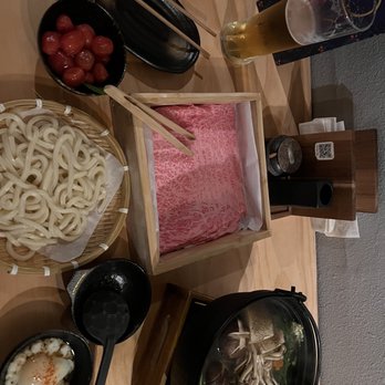 Drunken Monk - A5 wagyu sukiyaki - Izakaya Near Me - Menlo Park, California