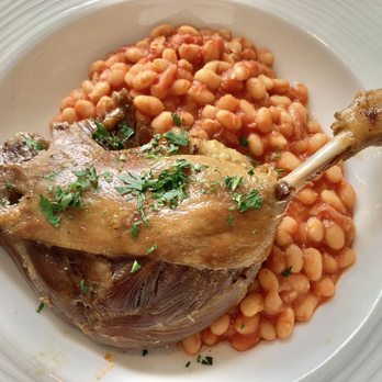 Bouillon Racine - Cuisse de canard confite. - French Near Me - Paris, 75
