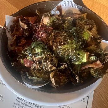 Tapville Social - Austin - MAPLE-BACON BRUSSELS SPROUTS - Coffee & Tea Near Me - Austin, Texas