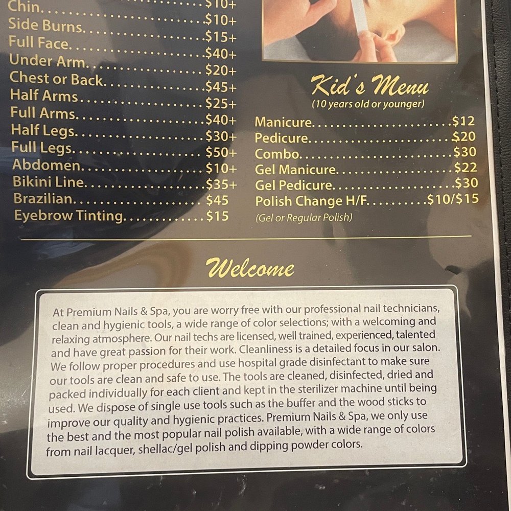 Premium Nails & Spa - Services Menu - Nail Salons Near Me - Charlotte, North Carolina Premium Nails & Spa - Services Menu - Nail Salons Near Me - Charlotte, North Carolina