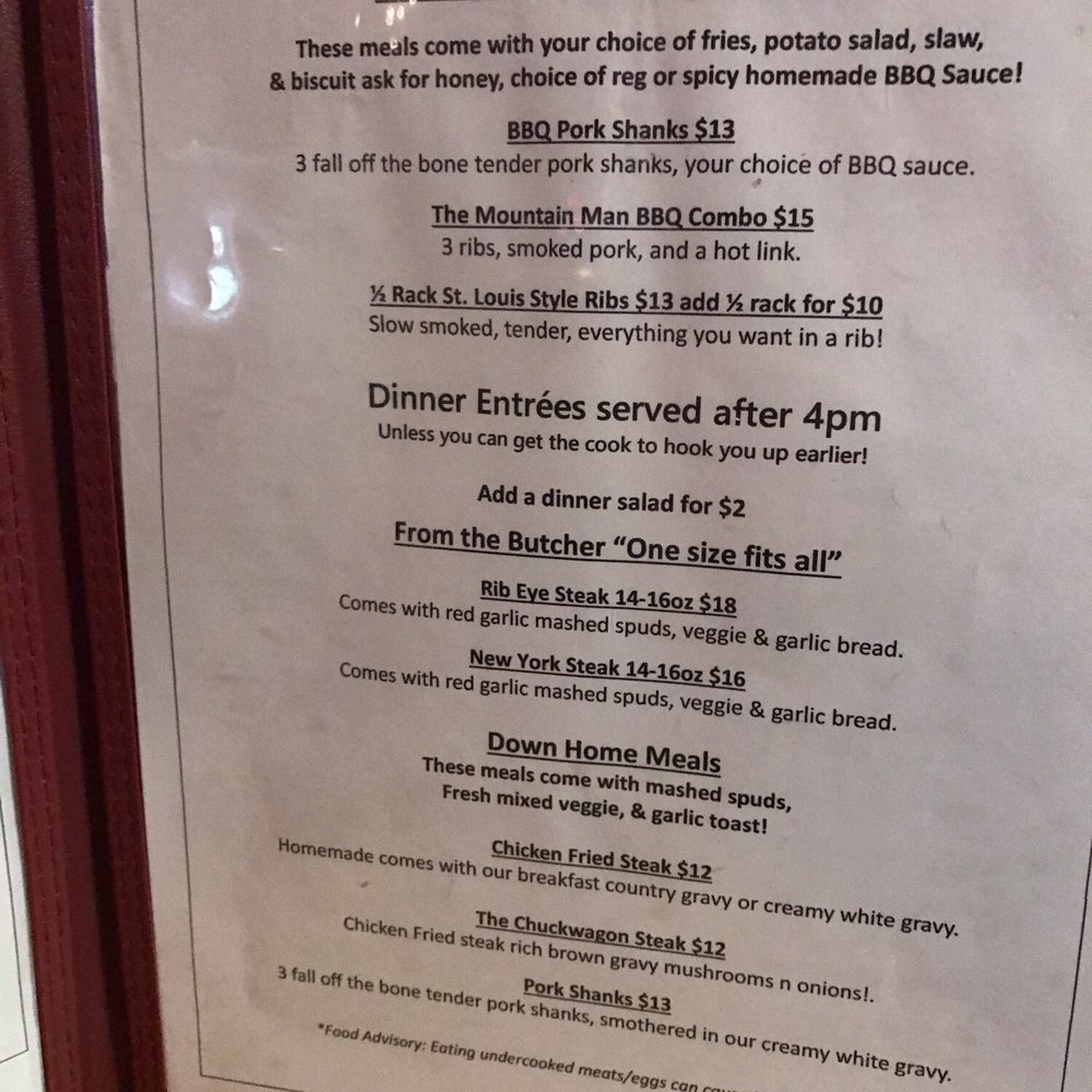 Bubba’s Roadhouse - Menu - American Near Me - Sultan, Washington Bubba’s Roadhouse - Menu - American Near Me - Sultan, Washington