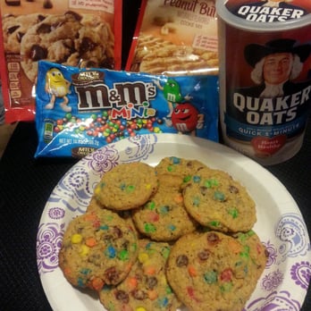 Walmart Supercenter - Betty Crocker Monster Cookies made with these four ingredients bought at Wal-Mart plus butter and eggs. So easy and so good!. - Department Stores Near Me - Foothill Ranch, California Walmart Supercenter - Betty Crocker Monster Cookies made with these four ingredients bought at Wal-Mart plus butter and eggs. So easy and so good!. - Department Stores Near Me - Foothill Ranch, California