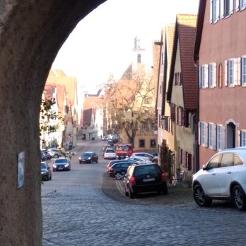 Stadt Dinkelsbühl - Segringen Street down towards the City Center - Local Flavor Near Me