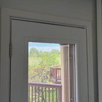 Mi Remodelers - the door is fully shut here. see the top trim goes up? - General Contractors Near Me - Rochester, Michigan Mi Remodelers - the door is fully shut here. see the top trim goes up? - General Contractors Near Me - Rochester, Michigan