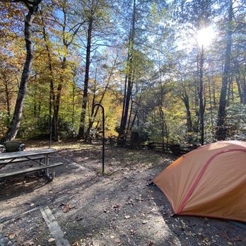 Black Mountain Campground - Site no. 4 by the river - Campgrounds Near Me - Burnsville, North Carolina Black Mountain Campground - Site no. 4 by the river - Campgrounds Near Me - Burnsville, North Carolina