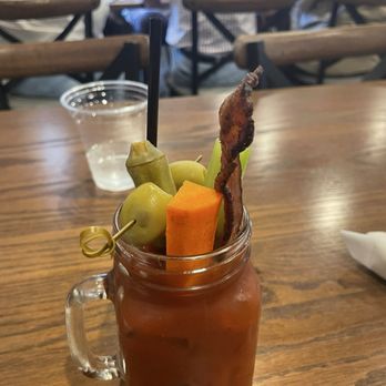 Another Broken Egg Cafe - Spicy Bloody Mary - Breakfast & Brunch Near Me - Pensacola, Florida