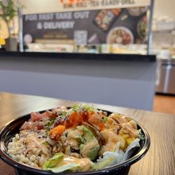 Poke Cafe - Fayetteville - Rainbow Bowl