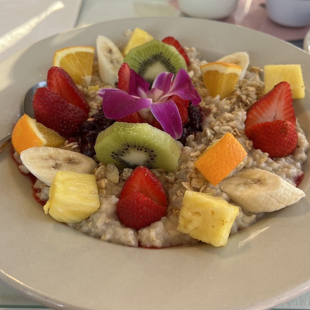 The Breakfast Cottage - Oatmeal that comes with a grilled biscuit. Yummy. - Breakfast & Brunch Near Me - Nokomis, Florida The Breakfast Cottage - Oatmeal that comes with a grilled biscuit. Yummy. - Breakfast & Brunch Near Me - Nokomis, Florida