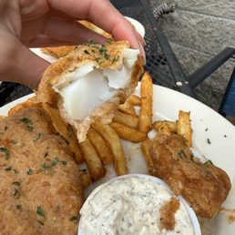 Beer Battered Fish & Chips