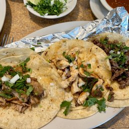 Carnitas, chicken. Steak tacos All were very good! Carnitas, chicken. Steak tacos All were very good!