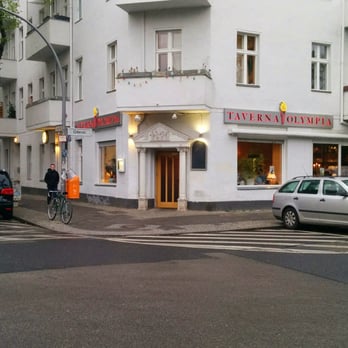 Taverna Olympia - Leicht zu finden: Das Lokal von außen. - Greek Near Me - Berlin, BE