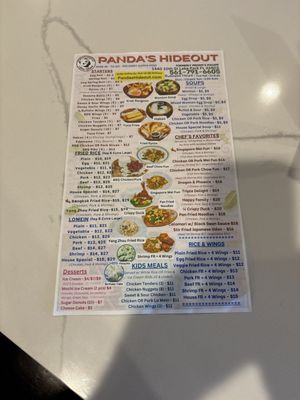 Menu photo 2 Panda’s Hideout Lake Park, FL Menu photo 2 Panda’s Hideout Lake Park, FL