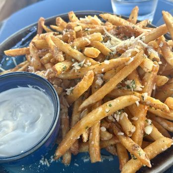 Flora Rooftop Bar - Parmesan Truffle Fries - Lounges Near Me - El Segundo, California Flora Rooftop Bar - Parmesan Truffle Fries - Lounges Near Me - El Segundo, California
