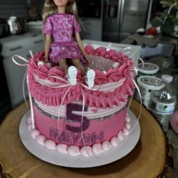 Barbie cake Barbie cake