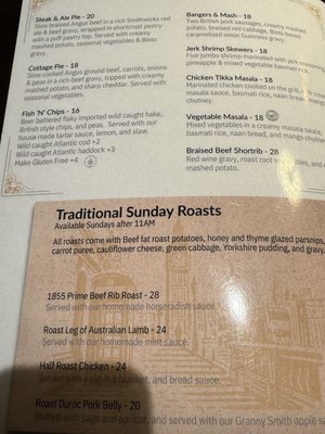 Menu photo 2 Brit Pub Colorado Springs, CO Menu photo 2 Brit Pub Colorado Springs, CO