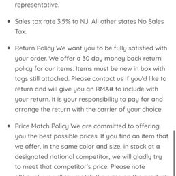 Return Policy Return Policy