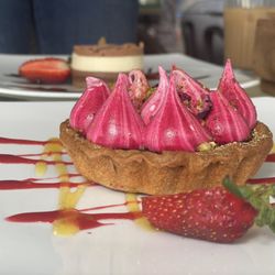 Guylian Belgian Chocolate Café - Cherry Tart!!! Yum!!