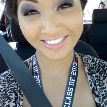 Hair By Yanira - Right out of the salon after getting makeup done by Yanira 04/20/13 - Hair Stylists Near Me - Corona, California