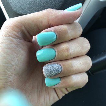Fab Nail & Lash Spa - Turquoise Dip Powder Nails - Nail Salons Near Me - Columbus, Ohio Fab Nail & Lash Spa - Turquoise Dip Powder Nails - Nail Salons Near Me - Columbus, Ohio