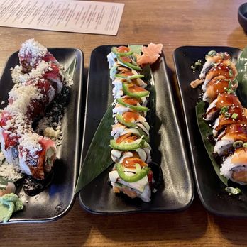 Fire Korean BBQ & Bar - Red Dragon Roll, Kfire Roll, Samurai Rise Roll - Korean Near Me - Murfreesboro, Tennessee Fire Korean BBQ & Bar - Red Dragon Roll, Kfire Roll, Samurai Rise Roll - Korean Near Me - Murfreesboro, Tennessee