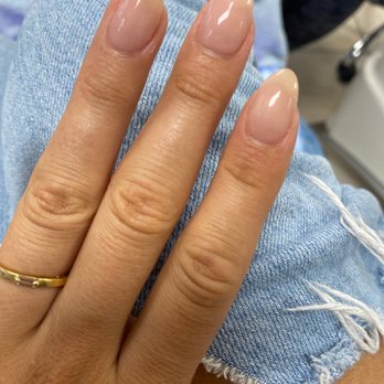 Anthem Nails - Almond nails neutral - Nail Salons Near Me - Henderson, Nevada