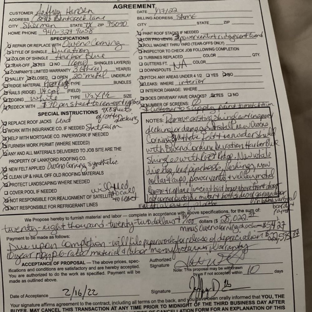 Lankford Roofing & Construction - Contract - Roofing Near Me - Sherman, Texas Lankford Roofing & Construction - Contract - Roofing Near Me - Sherman, Texas