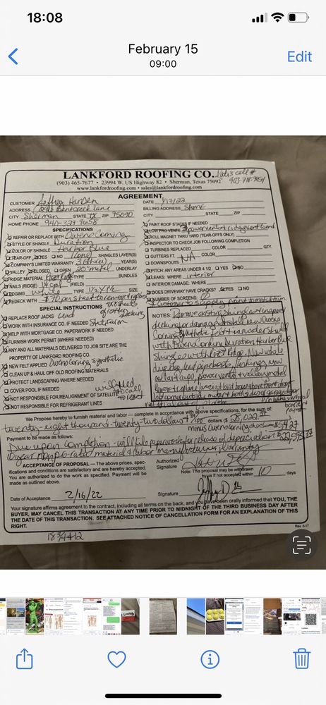 Slide of Lankford Roofing & Construction