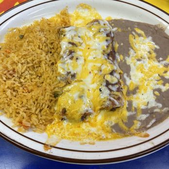 El Tapatio - Chile Colorado enchiladas. Delicious! - Bars Near Me - Flagstaff, Arizona