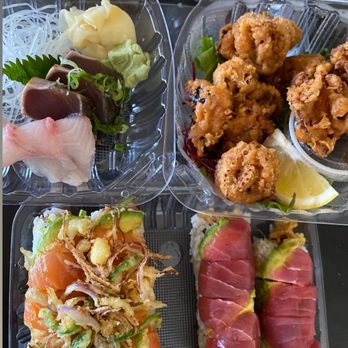 Crystal Fish - Fried octopus, Frankenstein roll and Death Star roll - Japanese Near Me - Monterey, California Crystal Fish - Fried octopus, Frankenstein roll and Death Star roll - Japanese Near Me - Monterey, California