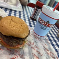 Mighty Fine Burgers - 1/2 burger