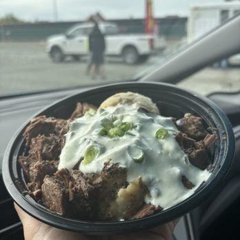 Barbecue Babes - Special brisket potatoes - Barbeque Near Me