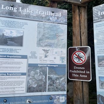 Brainard Lake Recreation Area - Trailhead sign for long lake trail - Hiking Near Me Brainard Lake Recreation Area - Trailhead sign for long lake trail - Hiking Near Me