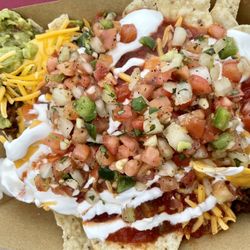 Come and Get it Food Truck - Nachos with vegan chorizo