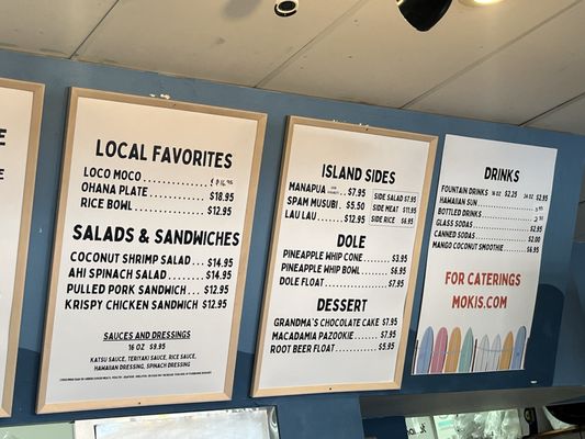Menu photo 1 Mokis Hawaiian Grill Mesa, AZ Menu photo 1 Mokis Hawaiian Grill Mesa, AZ