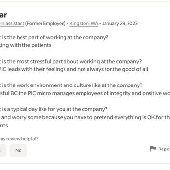 Foundation Chiropractic - Review from previous employee - Chiropractors Near Me - Kingston, Washington