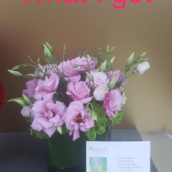 Muguet Florist - This is premium version: poorer quality and the arrangement has about the same amount of flowers. - Florists Near Me - Beverly Hills, California