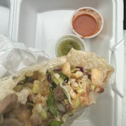 Carne Asada Burrito