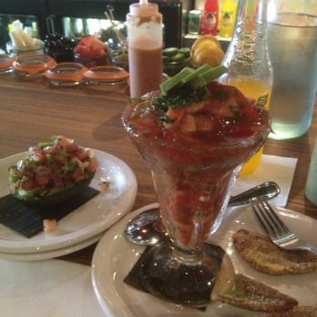Bodega Taco Bar - Ceviche and grilled avocado! - Mexican Near Me - Fairfield, Connecticut