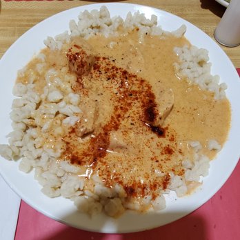 Paprika's - Chicken Paprikash with white meat - Hungarian Near Me - Hellertown, Pennsylvania Paprika's - Chicken Paprikash with white meat - Hungarian Near Me - Hellertown, Pennsylvania