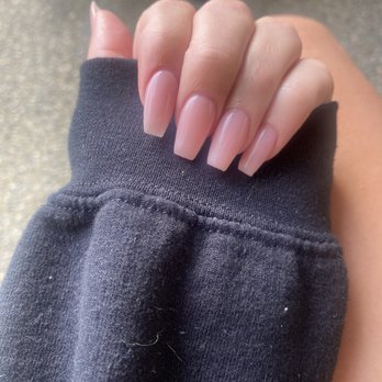 Center Nails - Gel polish on acrylic - Nail Salons Near Me - Dupont, Washington