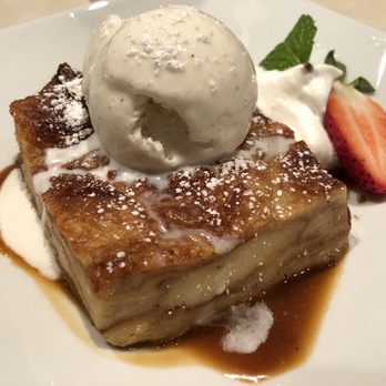 Second Story Restaurant - Bread pudding dessert - New American Near Me - Manhattan Beach, California